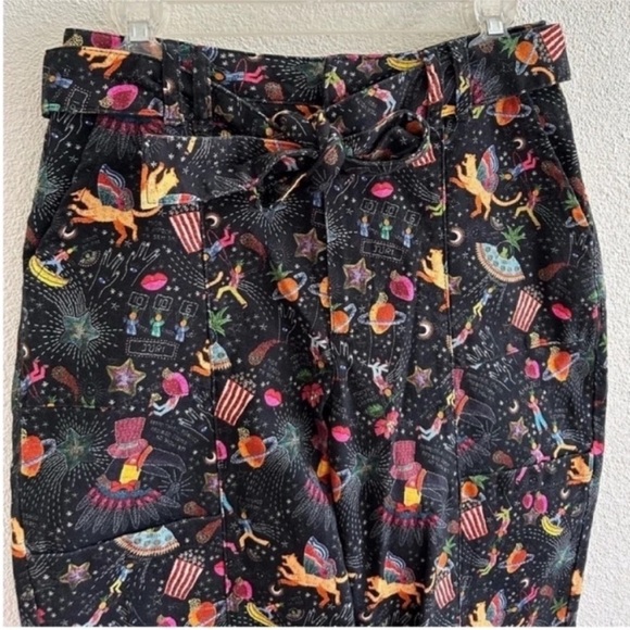 NWT Farm Rio Anthropologie Amorina Utility Pants - Picture 5 of 9